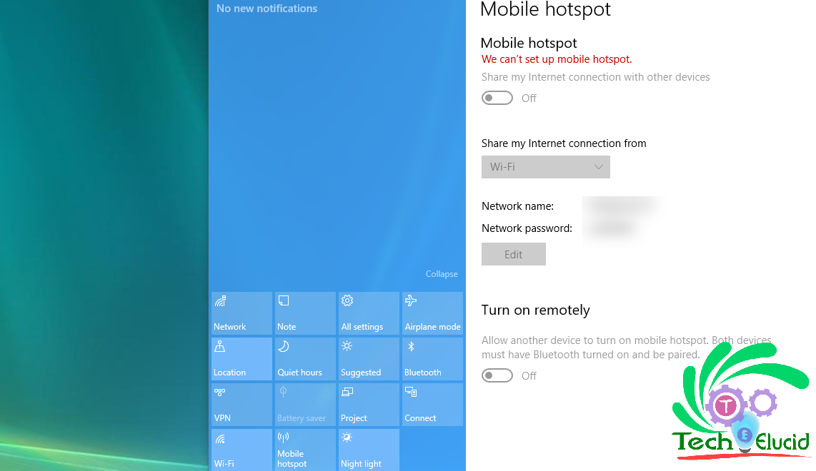 How to Fix windows 10 Mobile Hotspot Issues We can't set up mobile hotspot Obtaining IP address
